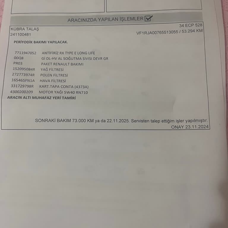 Servis Yanıltıcı Bilgi Verdi, Onarım Yapılmadı