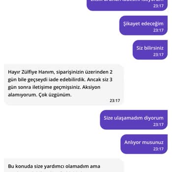 Eksik Ürün Ve Yetersiz Müşteri Hizmeti
