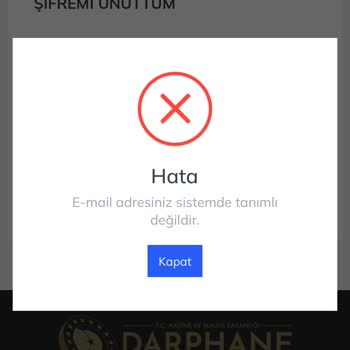 Darphane Emağaza Sorunun Çözülmesini İstiyorum