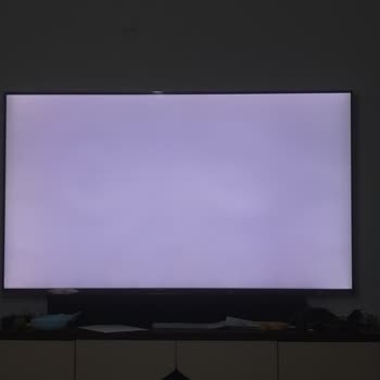 Samsung TV'de Beyaz Ekran Halkaları Sorunu