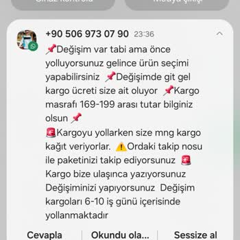 Yanıltıcı İade Süreci Ve Profesyonellik Eksikliği