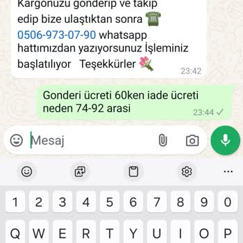 Yanıltıcı İade Süreci Ve Profesyonellik Eksikliği