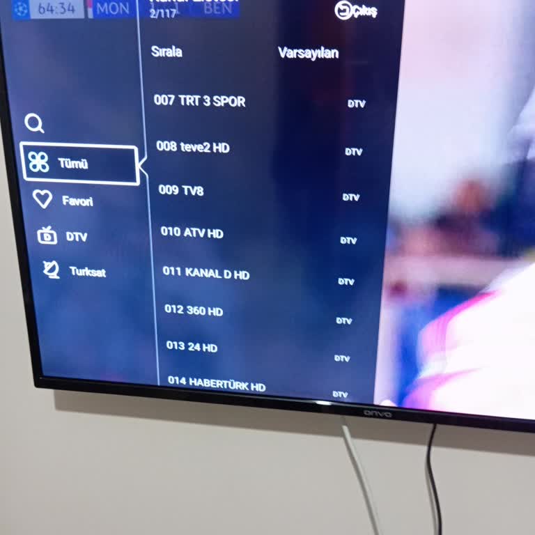 Onvo TV Kanal Sıralama Sorunu Sinir Bozuyor