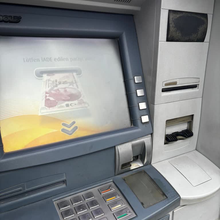 ATM'de Sıkışan Para Ve Uzayan İşlem Süreci