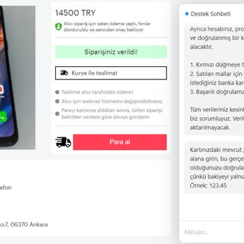 Letgo Üzerinden Şüpheli Mesaj Ve Güvenlik Sorunu