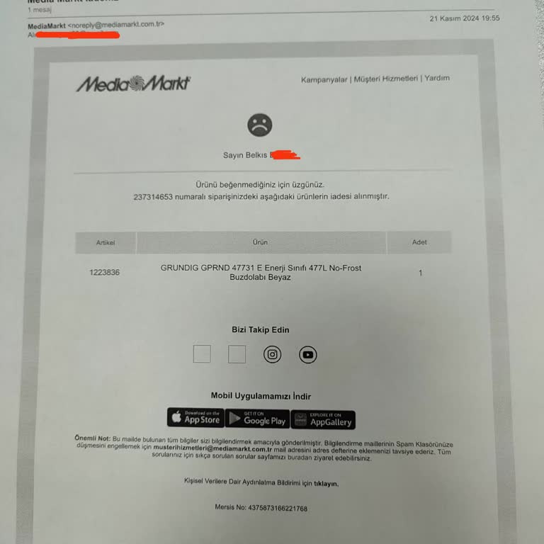 Media Markt'ın İletişim Fiyaskosu Ve Yanıltıcı Bilgilendirme