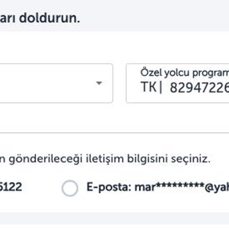 THY Miles&Smiles Üyelik Sorunu Ve Kimlik Güvenliği