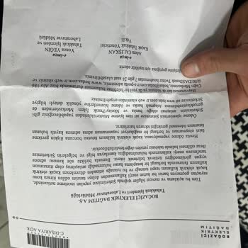 Haksız Elektrik Cezası Ve Müdürün Rahatsız Edici Tutumu