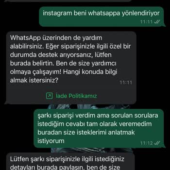 Kişisel Şarkı Hizmetinde İletişim Sorunları Ve Hayal Kırıklığı