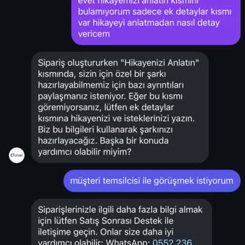 Kişisel Şarkı Hizmetinde İletişim Sorunları Ve Hayal Kırıklığı