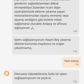 Trendyol GO'da Sipariş Sorunu Ve Yetersiz Müşteri Hizmeti