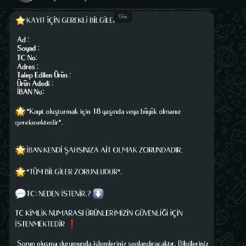 Kişisel Bilgilerimin İzni Olmadan Kullanılmasına Karşı Uyarı