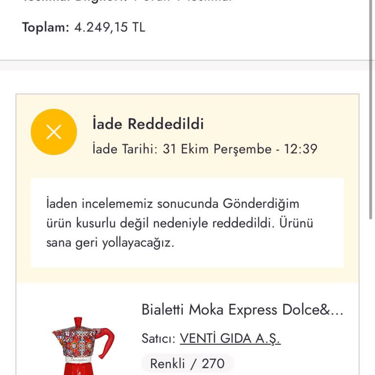 Boyner'den İade Sorunu: Mağduriyetim Giderilmiyor