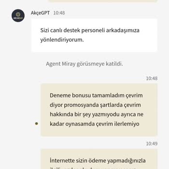Çekilemeyen Bonus Ve Hesap Kapatma Sorunu
