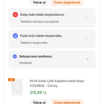 İade Sürecinde Yaşanan Sorunlar