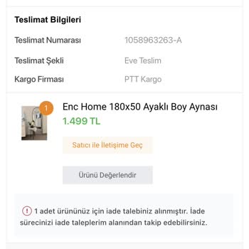 Koçtaş İade Sürecinde Sorun Ve İletişimsizlik