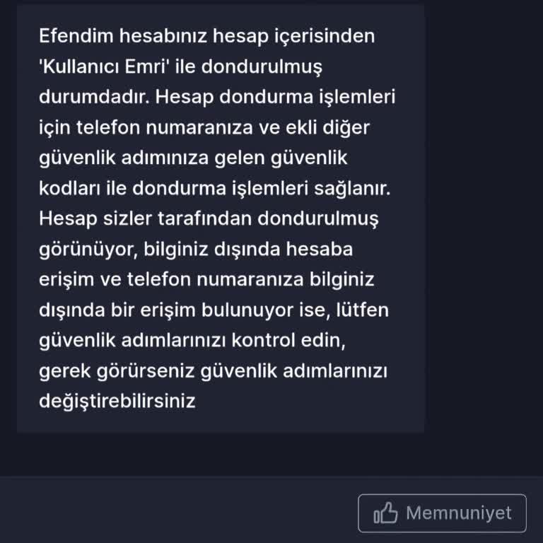 Mexc Hesabım Sebepsiz Yere Donduruldu, Mağduriyetim Giderilsin!