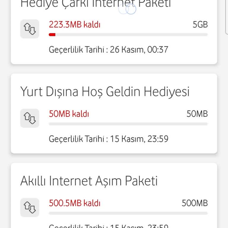 Vodafone Fatura Aşım Paketinde Yanıltıcı İşlemler