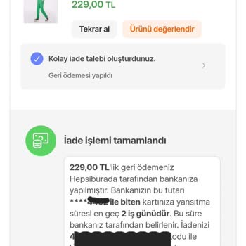 Hepsiburada'da İade Sürecinde Karışıklık Ve Zorluk