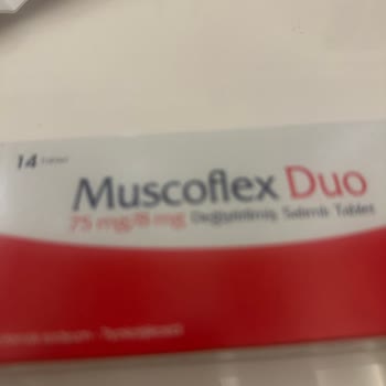 Muscoflex Dua Yan Etki Yaptı