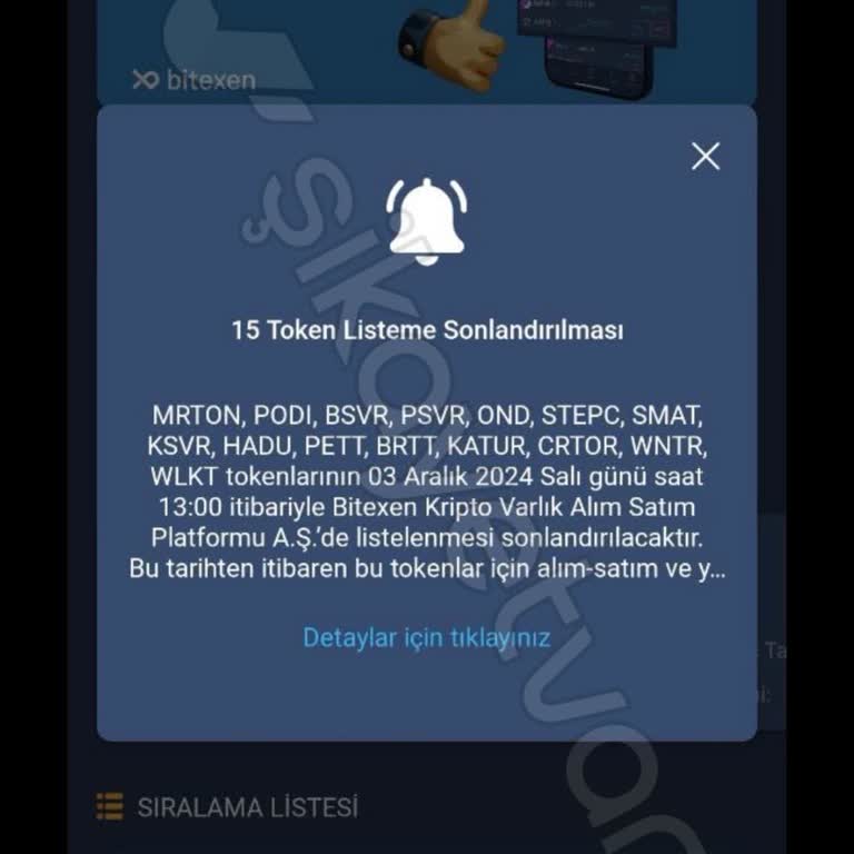 Bitexen'in Ani Delist Kararı Yatırımcıları Tedirgin Ediyor
