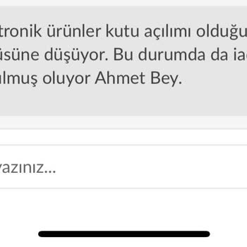 İade Talebinde Zorluk: Ürünün Arkasında Durmayan Firma