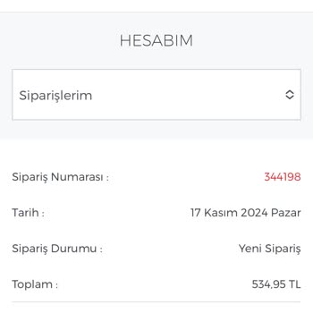 Loft Siparişim Kayıp Müşteri Hizmetleri İlgisiz