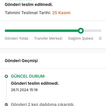 Aras Kargo'nun Teslimat Sorunu