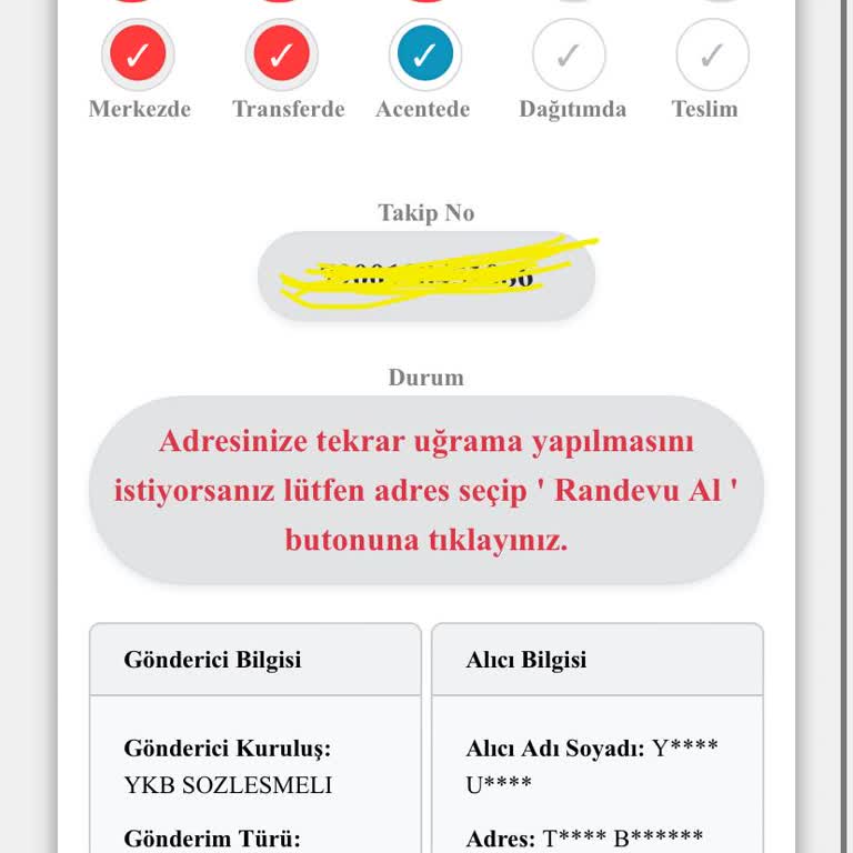 Teslimat Adresine Ulaşamayan Kargo Sorunu