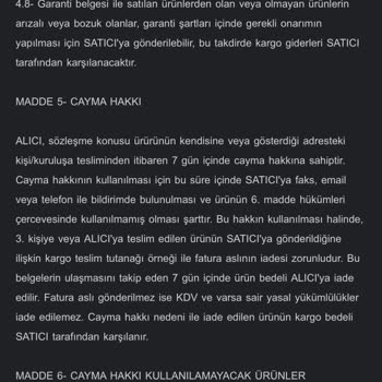 Cayma Hakkı İhlali Ve Gece Rahatsızlığı