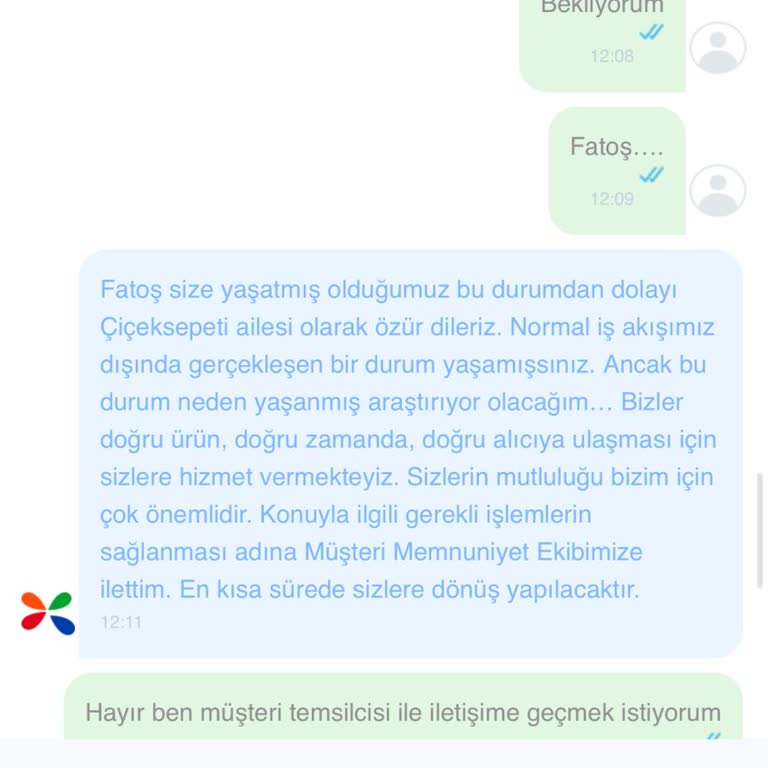 Çiçek Teslimatında Büyük Hüsran