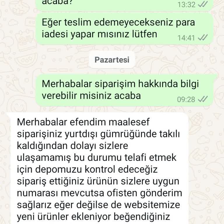 Ayakkabılar Gelmiyor, Müşteri Hizmetleri Oyalıyor