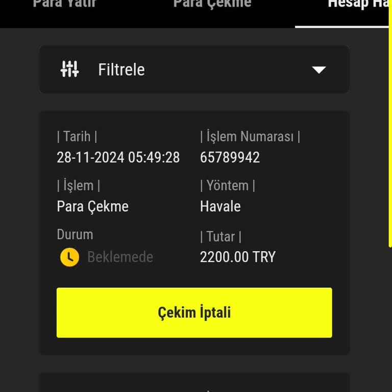 Paribahis'te Para Çekiminde 5 Saatlik Gecikme Ve Güvenlik Endişesi