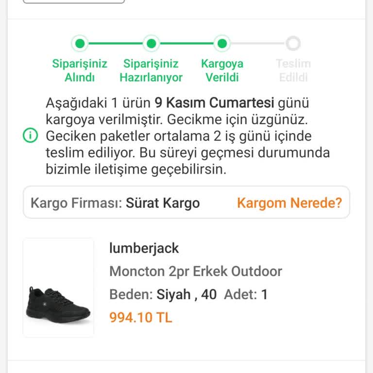 Sürat Kargo'da Takılan Ürün: Sinir Bozucu Bekleyiş