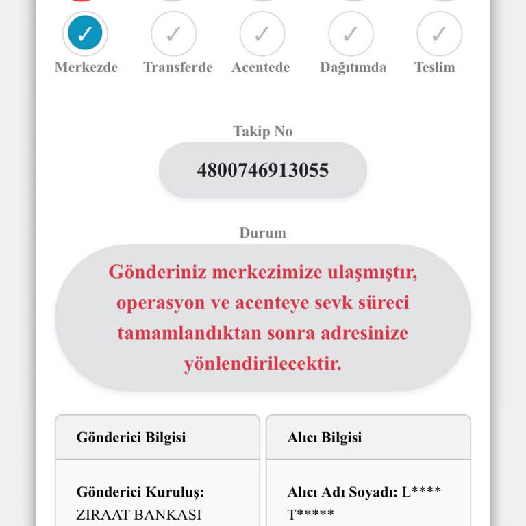 Teslim Edilemeyen Kart Ve İletişimsizlik Sorunu