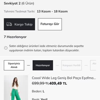 DeFacto Online Mağazada Sipariş Teslim Edilmedi Ve Müşteri Hizmetleri Çözüm Sunmuyor
