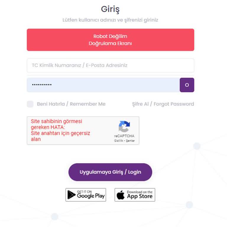 Eğitim Platformuna Erişim Sorunu