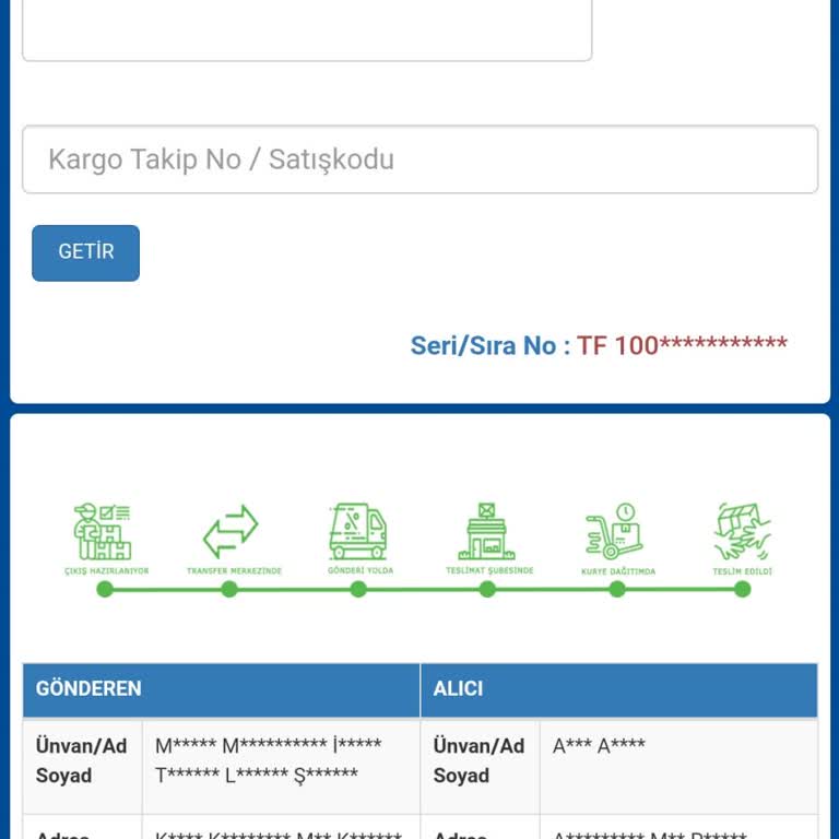 Kayıp Kargo Ve İletişimsizlik Sorunu