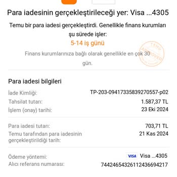 Geciken İade Ve Yetersiz İletişim Sorunu