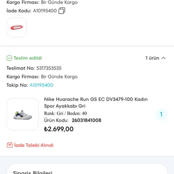 A101 Online'dan İade Sürecinde Yaşanan Sorunlar