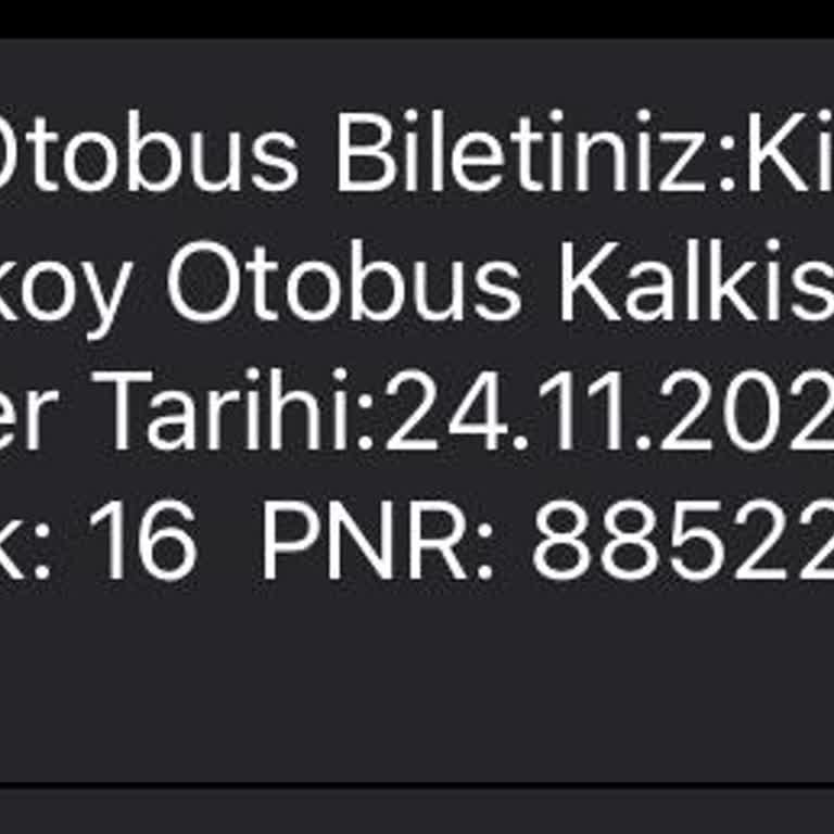 İptal Edilen Biletin İadesinde Yaşanan Sorun