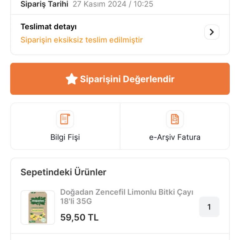 Teslim Edilmeyen Sipariş Ve Yetersiz Canlı Destek