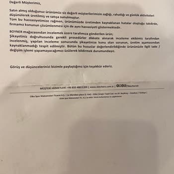 Skechers Ayakkabımın Erken Yıpranması Ve Boyner'in Yetersiz Çözüm Süreci