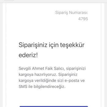 Sipariş Takibi Ve İletişim Eksikliği