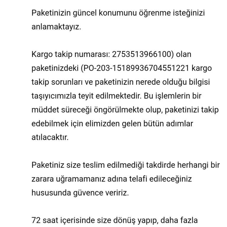 Yanlış Adres Sorunu Ve Ulaşılamayan Kargo