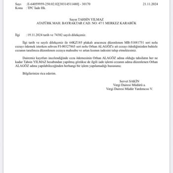 Hatalı Trafik Cezası Kesintisi Mağduriyeti