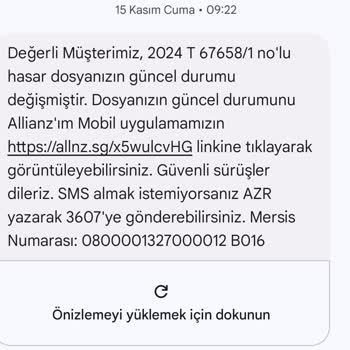 Yanlış Mesaj Gönderimi Sorunu