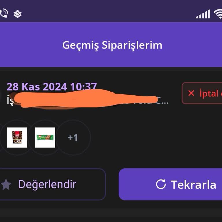 Sipariş İptali Ve Ücret İadesi Sorunu