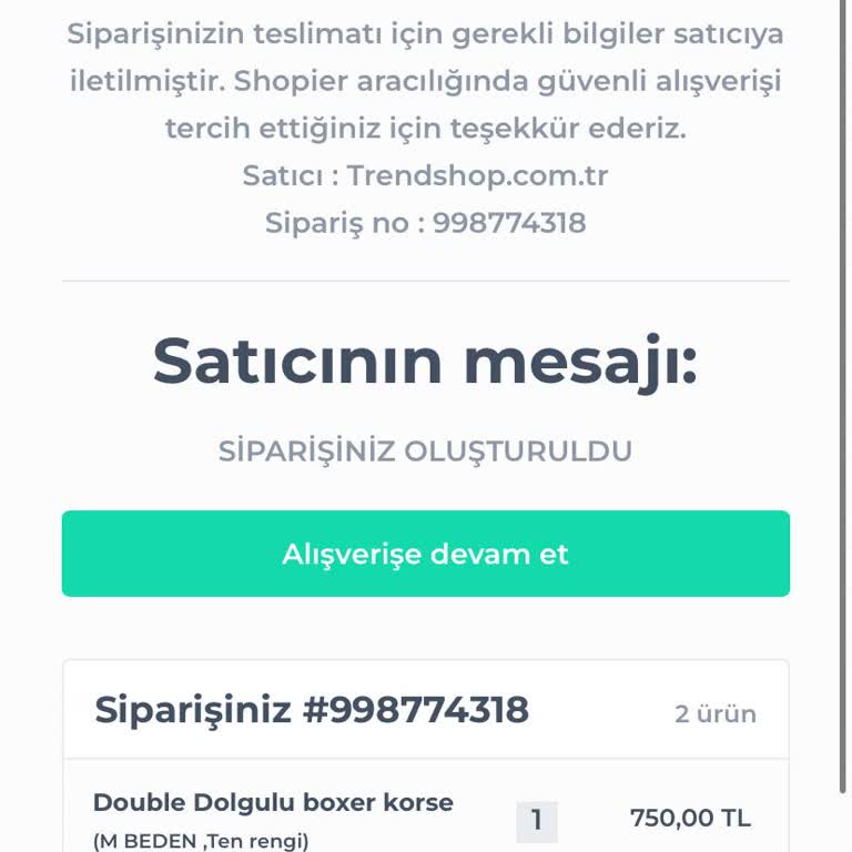 Yanlış Kargo Takip Numarası Ve Kaybolan Sipariş