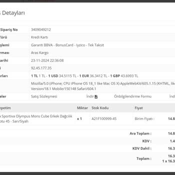 Kutupayisi.com'da Sipariş Karmaşası Ve İletişim Sorunları